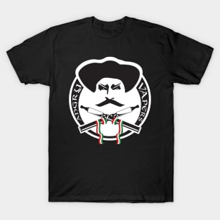 Angry vaper with ribbon T-Shirt